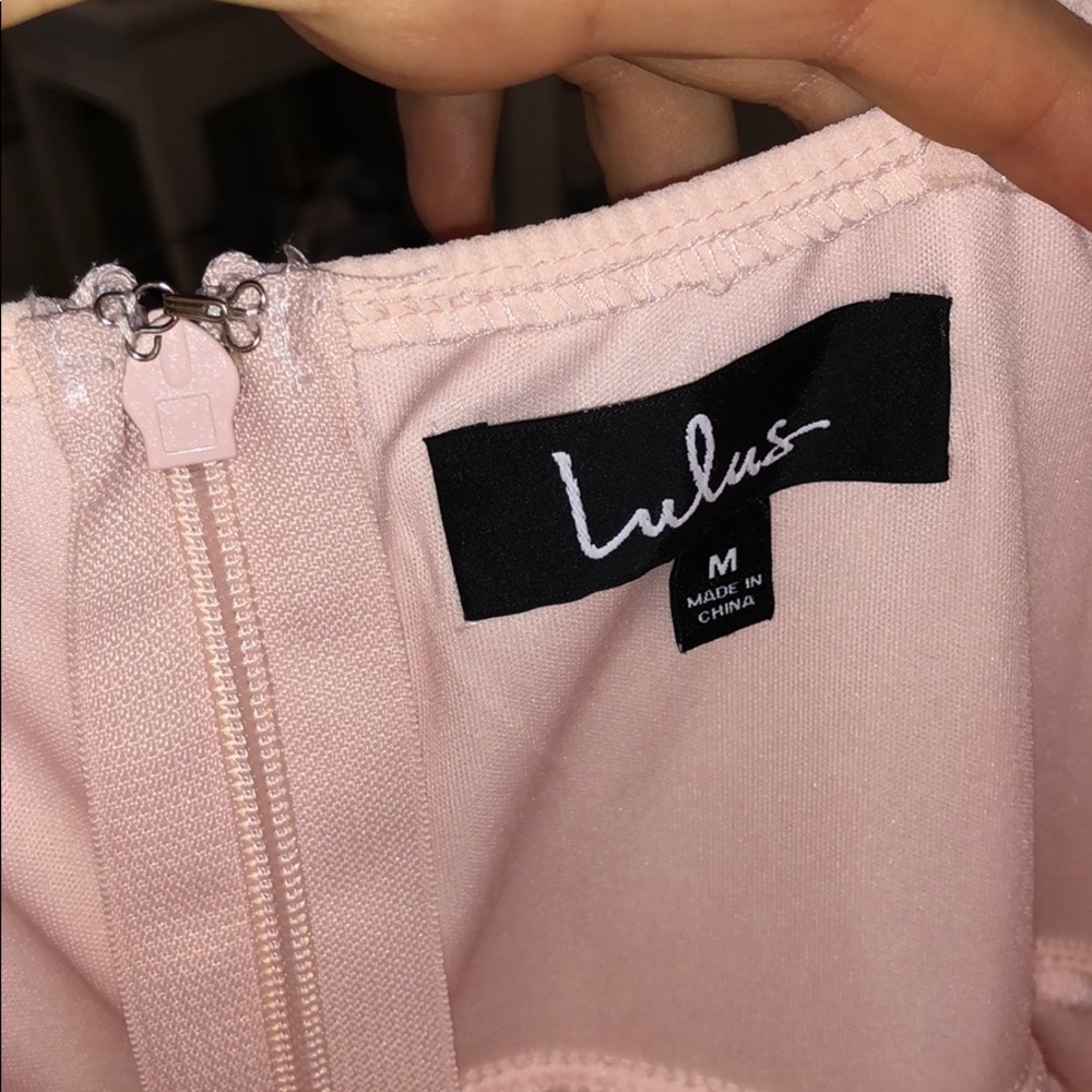 Lulu’s Light Pink Dress - Picture 4 of 6